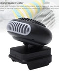 Grab And Go Portable Space Heater With Two Heat Levels And Super Quiet Operation Easy Snap On 18 Volt Battery compatible design for worksite.