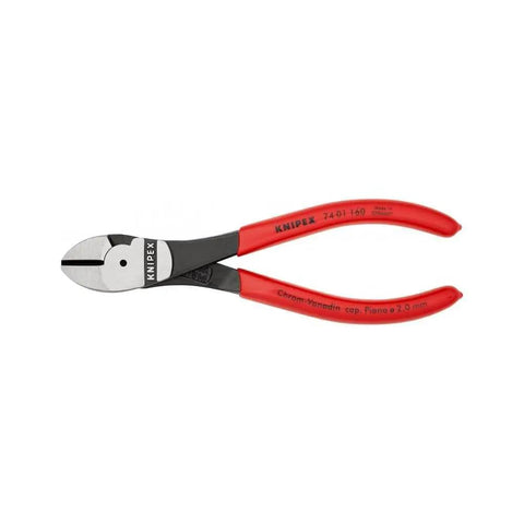 High Leverage Diagonal Cutters 160 Millimeter Pro Grade Heavy Duty With 64 HRC Precision Cutting Edges And Ergonomic Handles