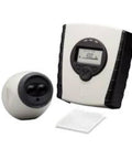 5000-103 Auto Align Beam Detector Fire Safety System, Commercial Infrared Beam Sensor with display and sensor head.