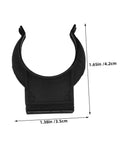 No Drama Hidden Toe Kick Clips For Kitchen Cabinets And Furniture Legs 50 Piece Heavy Duty plastic fastener, 1.65in size