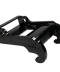 X Change Coupler Bracket for Bobcat Quick Attachments Mini Excavator Bucket Mount in Black Coated G50 Steel