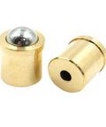 Built Tough Spring Ball Plunger Screws Metric Fasteners For Jigs And Clamps Rock Solid 10MM Thread 13MM Length, brass plungers.