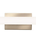 24 Inch LED Vanity Light With 3000K Warm White, Fresh Contemporary Cylinder Bathroom Wall Fixture For Over The Mirror