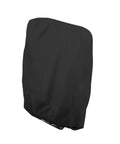 Garden Furniture Cover for Outdoor Table and Chairs, Weather Resistant Protective Shield for Patio, black foldable cover