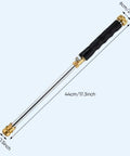 Beefy Heavy Duty Hose Sprayer With 3 Interchangeable Nozzles, Brass Connector Power Washer Wand, dimensions shown