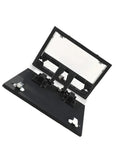 Image showing open Metal Access Panel For Plumbing With Hidden Magnetic Catch Tileable Design And 19.7 By 11.8 Inches Fit Durable Inspection Door