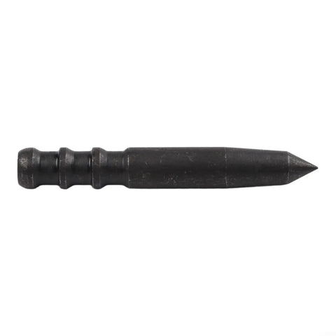 Heavy Duty Center Punch Locator For Metal Drilling High Hardness Spot Punch Tool Perfect For Wood Aluminum Iron Glass Precise Positioning Fitter Chisel B side view showing tapered steel tip and grip.
