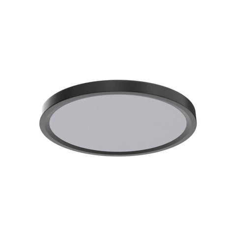 12 Inch WiFi Smart LED Ceiling Light Dimmable 2700K To 6500K And RGB Mood Lighting For Porch Flush Mount 1 Pack black