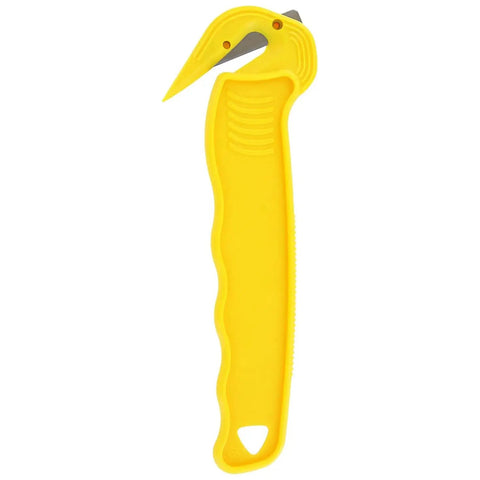 Disposable Film Cutter With Sharp Steel Blade And Safe Hidden Blade Design For Easy Cutting Of Shrink Wrap Stretch Wrap Tape And Plastic Straps
