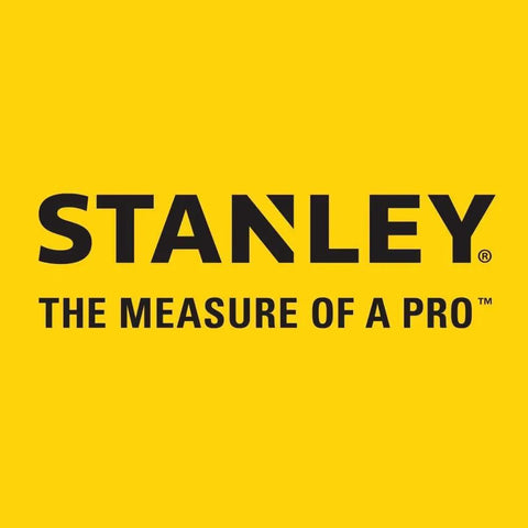 Pro Twin Blade Retractable Utility Knife With Interlock Safety Lock logo on yellow background