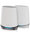 Orbi 5G Tri-Band WiFi 6 Mesh System With Router And 1 Satellite Extender For Up To 5,000 Sq Ft And 40 Devices AX4200