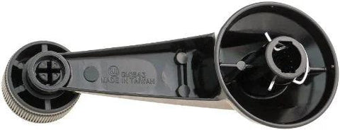 Replacement Manual Window Crank Handle For Select Chevrolet GMC Oldsmobile Models Black Durable Construction Easy To Install