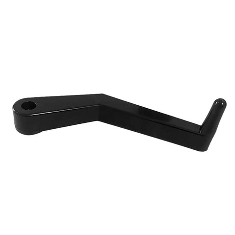 Side view of Pro Grade Tire Balancer Accessory Crank Tool With Measuring Ruler Handle Bar 158mm for auto repair.
