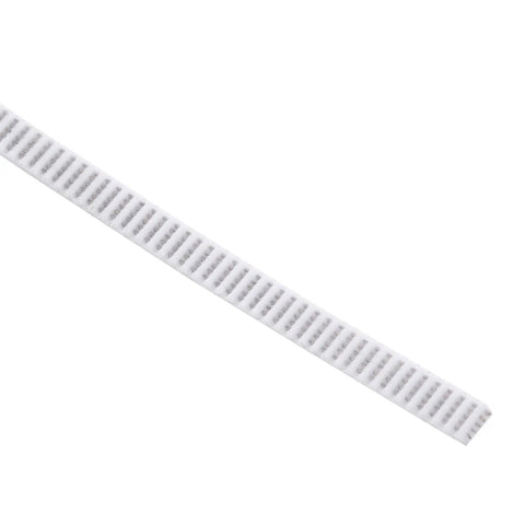 Top Quality 10 Meter White Timing Belt With Steel Core Pu Material Ultra Flexible And Durable Replacement Accessory Perfectly Fits Creality And Anet Series 3D Printers For Smooth Precision Printing Jobs, white toothed belt