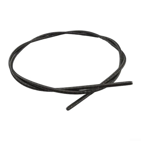 Flexible Drive Shaft Replacement For SRM 2620 And SRM 3020 Lawn Tools With Metal Core For Smooth Torque Transmission Durable High Strength Shaft Easy Fit For Outdoor Equipment 1 Pc visible as coiled black metal shaft
