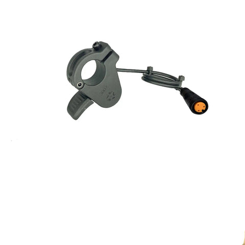 Thumb Throttle Controller For Bafang Mid Drive E Bikes Waterproof 3Pin Plug Compatible With BBS01 BBS02 BBSHD Motor Kits