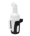 Golf Cart Sand Bottle Divot Filler Replacement With Portable Holder Wear Resistant Solid Fill Tool For Golf Course Repairs 35 Ounce Capacity Fits Most Carts Easy To Use Durable Golf Accessories shown in holder