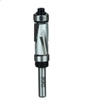 Mini Mega Flush Trim Router Bit With Quarter Inch Shank Half Inch Cut Diameter One Inch Cutting Height Carbide Tip Heavy Duty