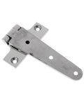 Three Pack Beefy Heavy Duty Tee Hinge Set For Cabinets Gates And Sheds, Marine Grade 316 Stainless Steel With High Polish Finish, Ideal For Indoor Outdoor Doors, Garden Gates, Boat Cabin, Yacht Doors, Wooden Cases. single stainless tee hinge