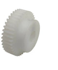 0.8 Module 32 Teeth POM Gear 10mm Bore Plastic Spur Gear With Straight Teeth Pinion For Mechanical Steering Hardware