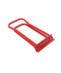 Red Roof Eaves Seam Bender And Drip Edge Folding Tool For Standing Seam Roofing, manual, high-carbon steel, side view.