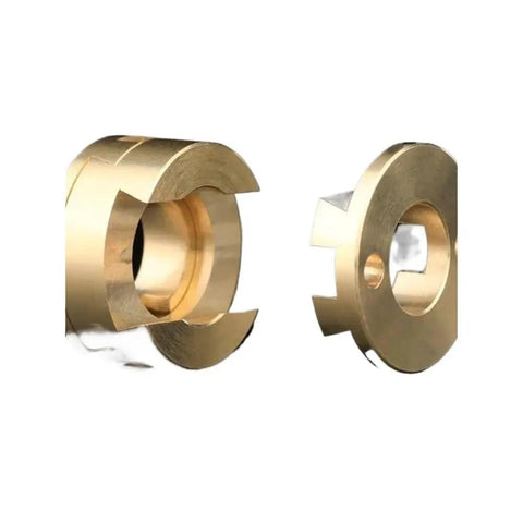 Upgrade Your Z-Axis Screw Setup With These Smooth T8 Hot Bed Oldham Couplings Perfect For VzBoT BLV And Ender3 3D Printers To Slash Vibration And Boost Print Accuracy Effortlessly! brass Oldham couplings for 3D printer Z-axis