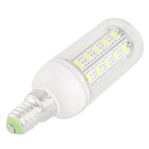 LED light bulb with visible diodes and a screw base, ideal for energy-efficient lighting solutions.