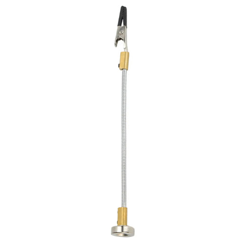 Ditch The Stress And Boost Your Soldering Game With This Adjustable Welding Helping Hands Tool featuring a strong clamp and flexible shaft.