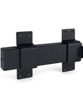 Built Tough As Nails Adjustable Slide Gate Latch 2 Pack Rugged Steel Fence Door Lock with durable black finish.