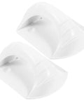 Two Pack Self Adhesive Cabinet Handles And Sliding Door Pulls For Kitchen Cupboards And Bathroom Cabinets Nordic White Modern Minimalist Look