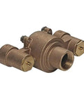 Heavy Duty Emergency Thermostatic Mixing Valve Delivering 31 Gpm Flow Rate With A Slick Wax Thermostat Design for precise temperature control.