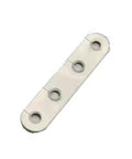 5 Pack Stainless Steel Straight Flat Corner Brace Bracket Mending Repair Plates Fixing Connector Furniture Fittings 95mm Heavy Duty Reinforcement