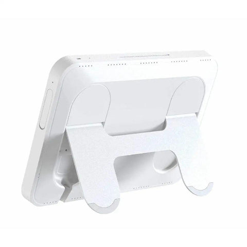 Back view of WeatherLink Console For Vantage Pro2 And Vantage Vue Weather Stations with HD color touchscreen, showing stand design.