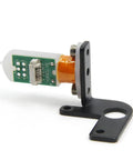 BL Touch Auto Leveling Sensor Bracket For Ender 3 Series And CR-10 3D Printers, black steel rack mount, side view.