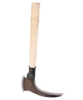 Portable Manganese Sickle For Garden Weeding And Harvesting With Ergonomic Handle A Handy Multi Functional Tool For Flowers Vegetables And Grass Clearing Easy Grip For All Your Yard Chores with wooden handle and manganese steel blade