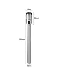 Workhorse Extension Rod For Collet Chuck Holder C12-ER11M-100L Straight Shank Cutter Arbor for CNC Lathe and Milling with dimensions shown