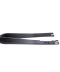 Side view of Carbon Road Bike Fork One One Eighth Inch Straight Steerer 9mm Quick Release Flat Mount Disc Compatible Dual Brake Caliper Support