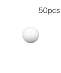 Heavy Duty 50 Pack Of 35Mm Delrin Pom Acetal Plastic Bearing Balls Ready To Roll With A Slick High Polish Finish Ultra Low Friction Precision Tolerance For Car Mods And Gearboxes.