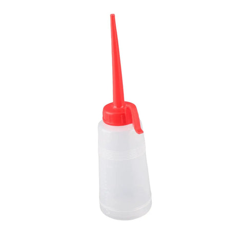 10 Pack Sewing Machine Oil Dispensers With Long Angled Tips, 160ml Plastic Oil Bottles For Precise Lubrication, No Clog Quick Flow Oiler Set For Home, Shop And Factory Use, red cap