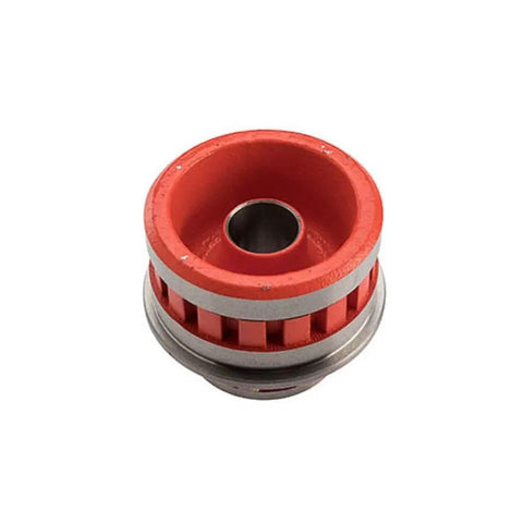 Ridgid 37485 Hand Threader Die Head Compatible With Model 12R, 3/4 inch, red and silver, used for manual ratchet pipe threading.
