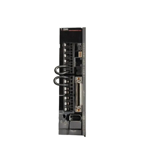 Industrial Servo Drive For Automation Systems Factory Sealed And Ready To Ship Rock Solid Performance Plug And Play Motion Controller For CNC Robotics And Industrial Machinery In Stock With Fast Lead Time Durable Easy Setup black servo drive with terminal connectors and metal ports