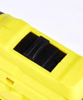 Heavy Duty Cordless Electric Drill With Rechargeable Battery And Brushless Motor Smart Chuck close-up of power switch