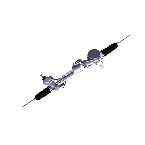 12V Universal Electric Power Steering Rack For SUV And EV Cars, Smooth Responsive Steering With Durable Gearbox side view on white background.
