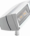 Future Flood 18W Warm LED Flood Light 120V/277V White Finish, Energy Efficient Outdoor Lighting for Garage Patio Driveway
