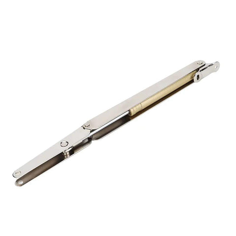 Beefy Heavy Duty Folding Shelf Bracket Stainless Steel Space Saving Drop Leaf Support For Tables Desks And Kitchen Counters 12.6 Inch Pneumatic Rod Mechanism Includes Install Parts 100N Capacity