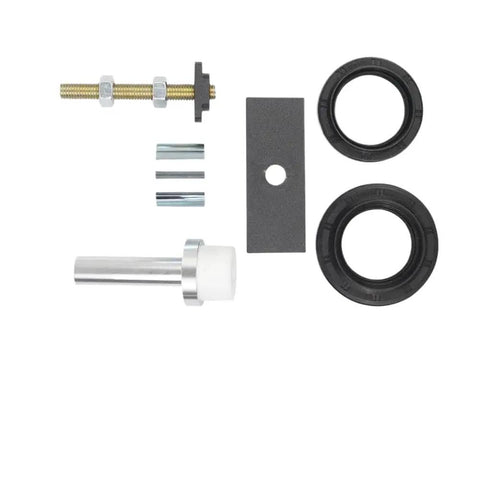 Heavy Duty Steel Axle Bearing Puller Tool Kit With 8 Inch Clamshell Differential Service Fit For Toyota 4Runner Tacoma FJ, shown with steel parts