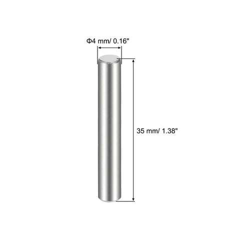 4 Mm By 35 Mm Stainless Steel Dowel Pins 304 Grade Rust Resistant For Wood Furniture Bunk Beds Shelves And DIY Projects Pack
