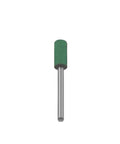 Heavy Hitter 100 Piece Abrasive Rubber Mounted Points 3mm Shank Knockout Set for precision grinding, green rubber grinding tip.