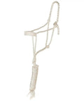 Mule Tape Halter With 10ft Lead Royal Color Built To Last No Fuss Rope Halter For Everyday Use Wide Nose Braided Cheek And Crown Lightweight