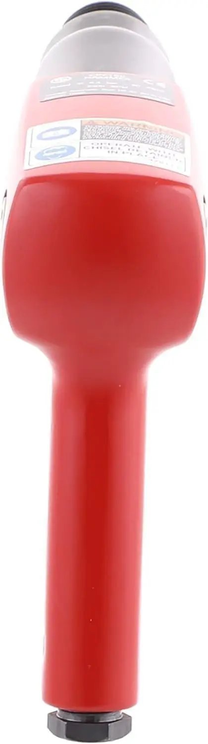 Rear view of Heavy Duty Air Hammer For Construction And Welding, Pistol Grip Pneumatic Tool With 2300 BPM, 0.401 Inch Shank.